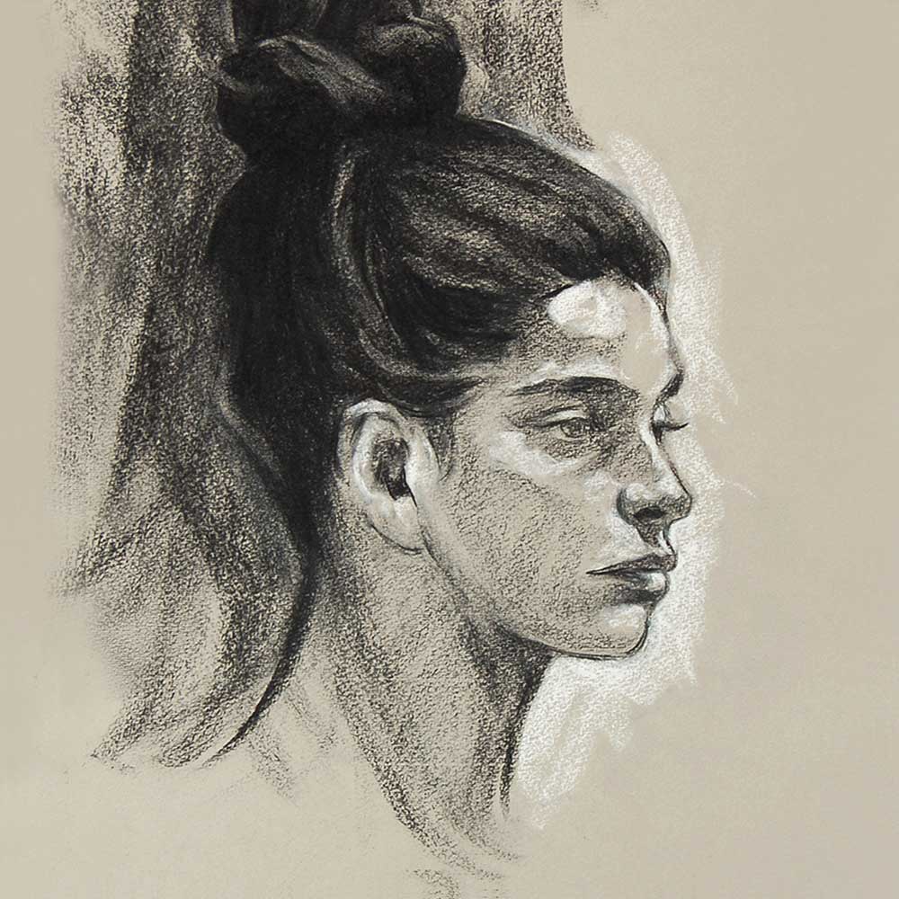 portrait-charcoal-raphaelle